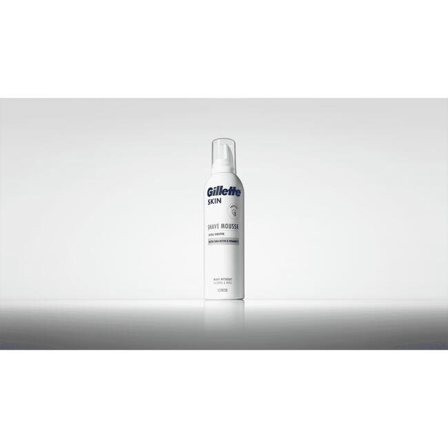 Gillette SKIN Scheermousse Ultra Gevoelige Huid 240 ML