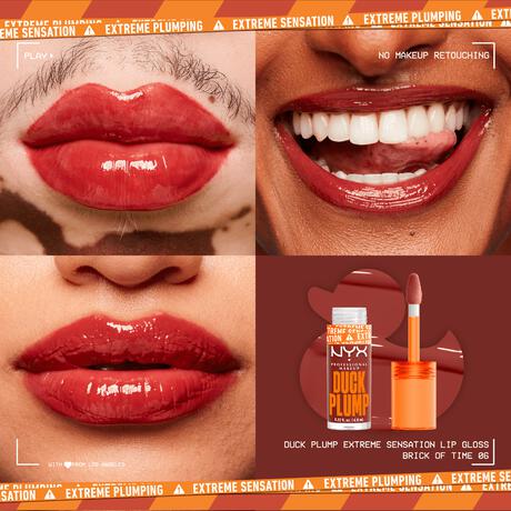 NYX Professional Makeup Duck Plump Lip Plumping Laquer Lipgloss 6 Brick Of Time