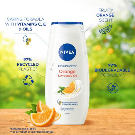 NIVEA Care & Orange Douchecrème 250 ML