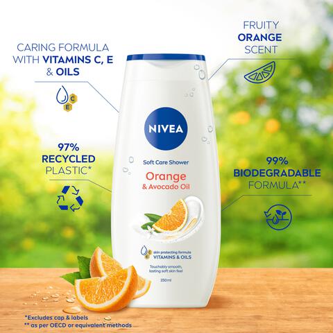 NIVEA Care & Orange Douchecrème 250 ML