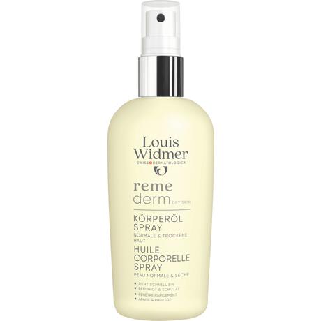 Louis Widmer Remederm Lichaamsolie Spray 150 ML