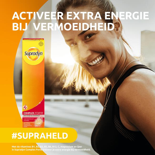 Supradyn Complex Forte Multivitamine Voor Extra Energie 15 Bruistabletten