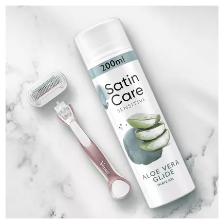 Satin Care Scheergel Gevoelige Huid 200 ML