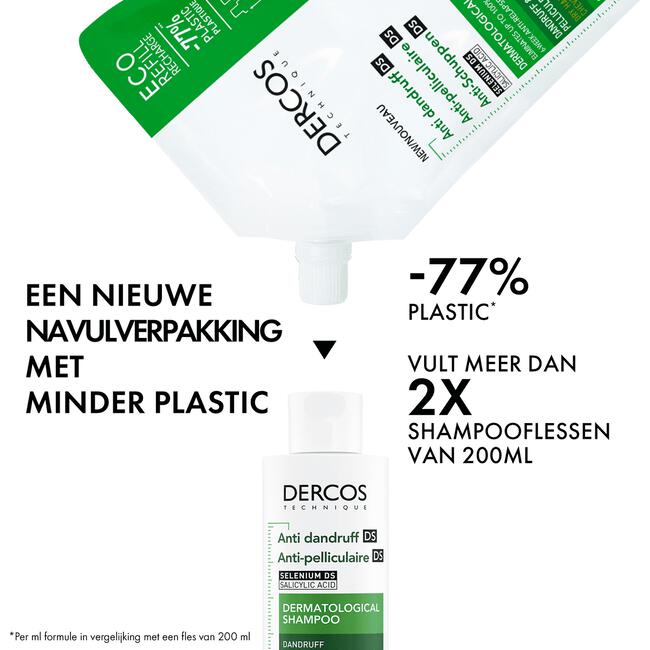 Vichy Dercos Anti-Roos Shampoo Droog Haar 200 ML