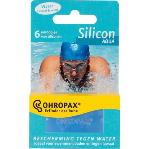 Ohropax Silicon Aqua 6st