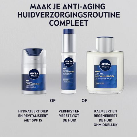 NIVEA MEN Active Age Vochtinbrengende Dagcrème SPF 15 Oudere Huid 50 ML