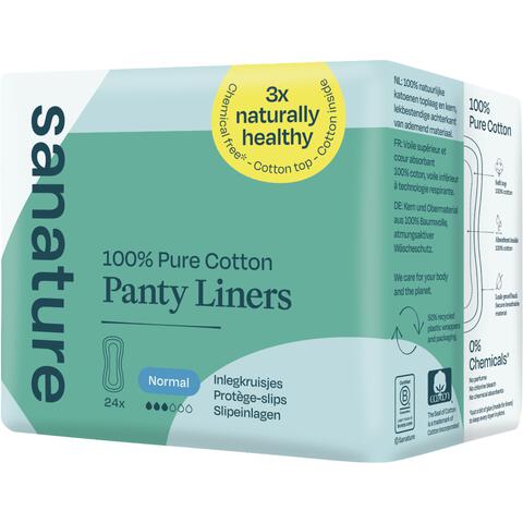 Sanature 100% Katoenen Inlegkruisjes Normaal Zakje 24 stuks