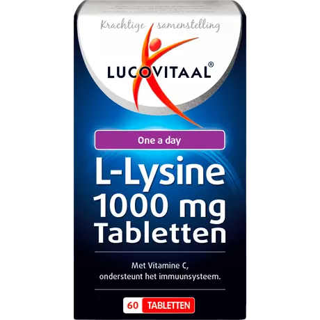 Lucovitaal L-Lysine 1000 mgTabletten 60 stuks