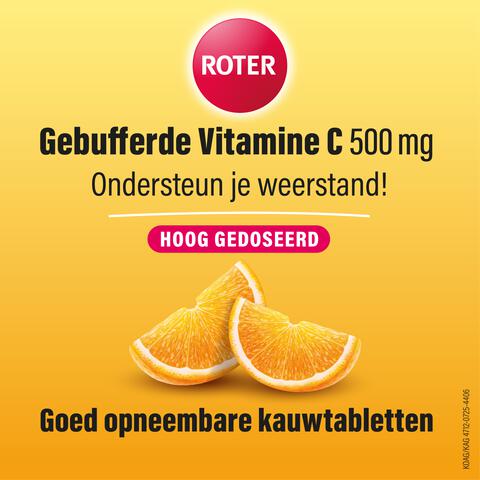 Roter gebufferde vit C 500mg 24st