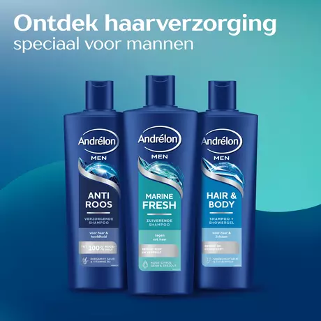 Andrélon Men Marine Fresh Shampoo 400 ML