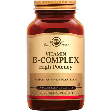Solgar Vitamin B-complex High Potency 100 capsules