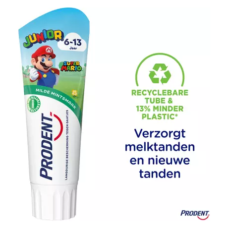 Prodent Kids 6-13 jaar Mario Tandpasta 75 ML