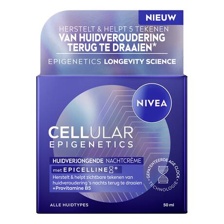 NIVEA Cellular Epigenetics Huidverjongende Anti-Age Nachtcréme 50 ML