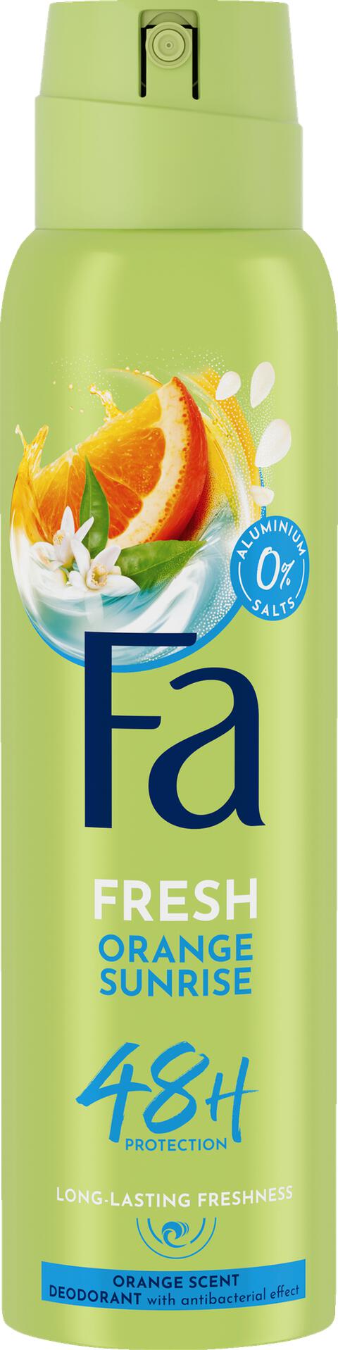 Fa Orange Sunrise Deodorant Spray 150 ML