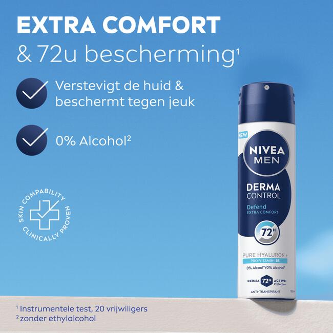 NIVEA MEN Derma Control Defend Deodorant Spray 150 ML