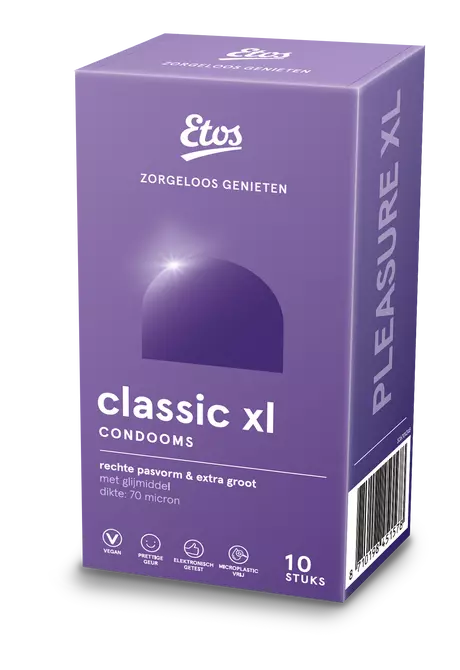 Etos Classic XL Condooms 10 stuks