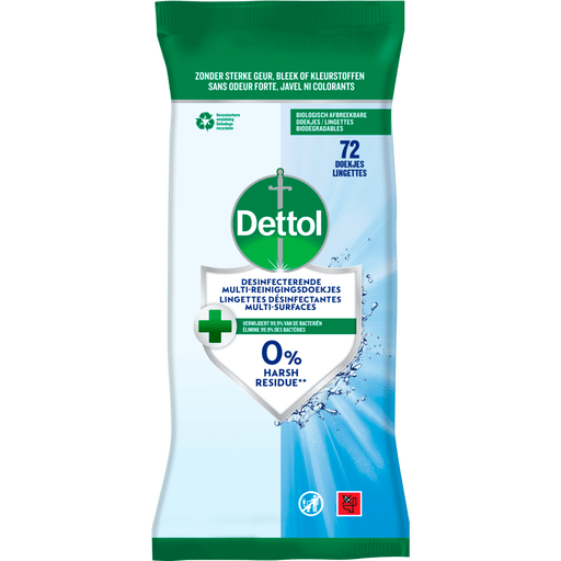 Dettol Desinfecterende Multi-Reinigingsdoekjes 72 stuks