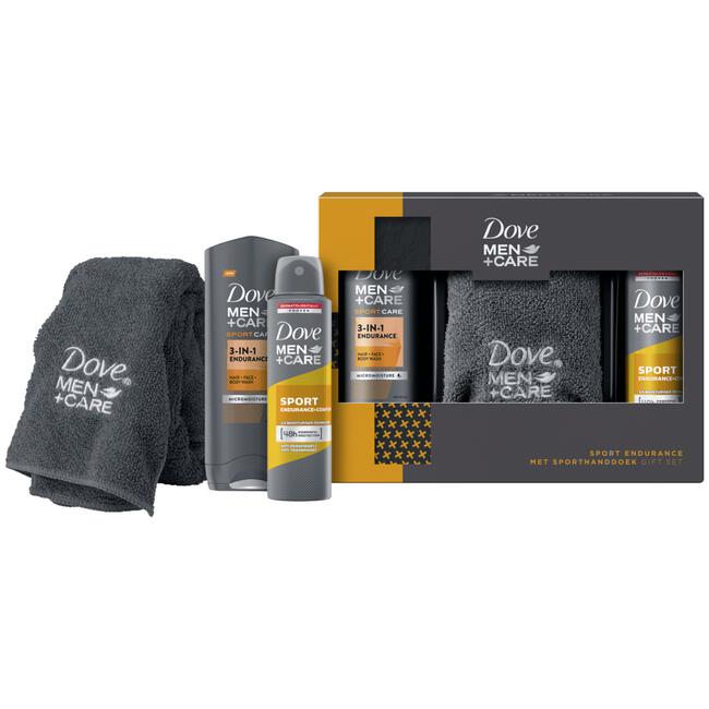 Dove Men+Care Sport Endurance+Comfort Geschenkset 250 ML + 150 ML