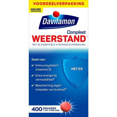 Davitamon Compleet Weerstand Vitamine C & D tabletten