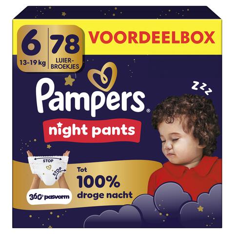 Pampers Baby Dry Night Pants Voordeelbox Luierbroekjes Maat 6 13-19 kg 78 stuks