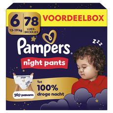 Pampers Baby Dry Night Pants Voordeelbox Luierbroekjes Maat 6 13-19 kg 78 stuks
