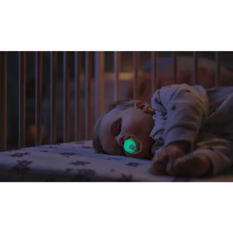 Philips Avent Fopspeen Ultra Air Night 18M+ SCF376/32 2 stuks