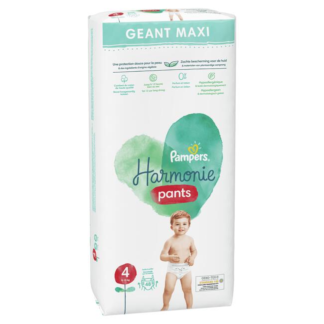 Pampers Harmonie Luierbroekjes Maat 4 48 Luiers 9KG-15KG