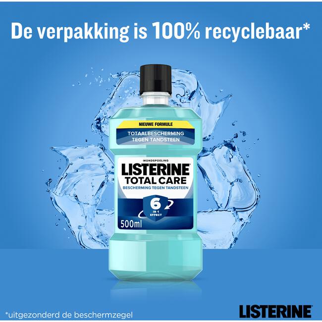 Listerine® Total Care Tartar Protection Mondspoeling 500 ML