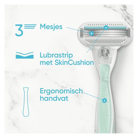 Gillette Venus Smooth Navulmesjes 4 Stuks