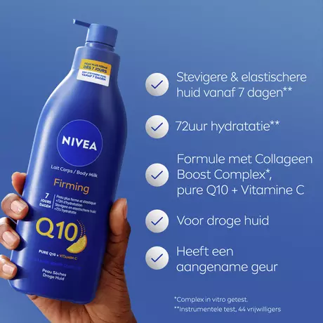 NIVEA Q10 Verstevigende Bodymilk Pomp 400 ML