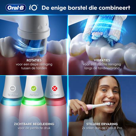 Oral-B iO 3s Roze Elektrische Tandenborstel