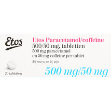Etos Paracetamol/Coffeïne 500/50 mg Tabletten