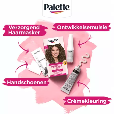 Poly Palette Perfecte Gloss Color Haarverf 6-0 Licht Bruin