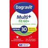 Dagravit Multivitaminen Fit 60+ Totaal 30 Vitamine D3 Tabletten 60 stuks