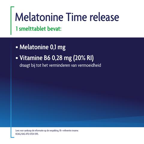 Shiepz Melatonine Time Release 0,1 mg 500 tabletten