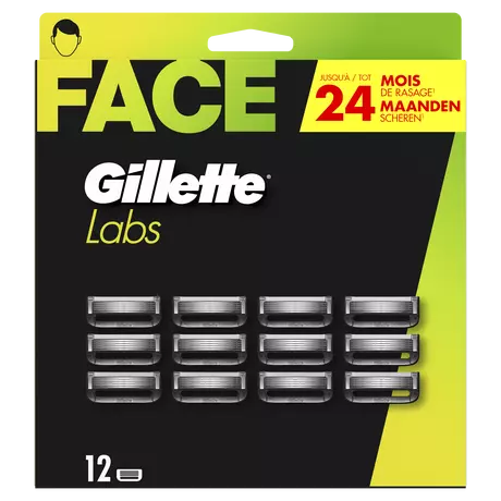 GilletteLabs Navulmesjes 12 stuks