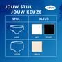 TENA Silhouette Plus High Waist Wegwerpbroekjes Crème L 8 stuks