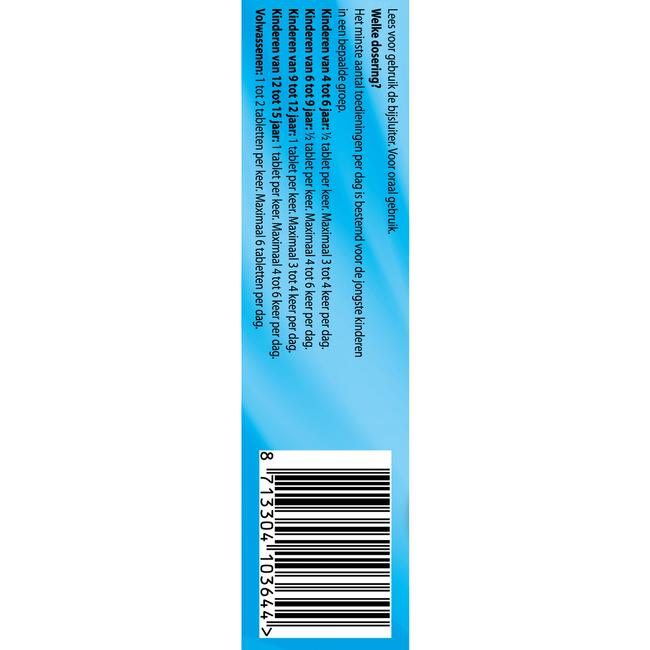 Roter Paracetamol 50 tabletten