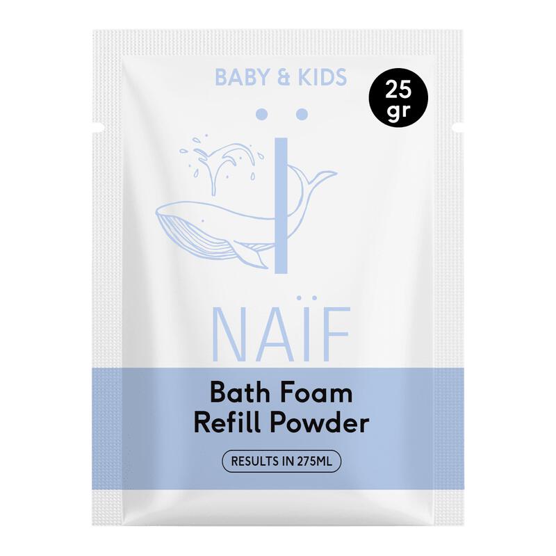 Naïf Baby & Kids Badschuim Navulpoeder 25 gram