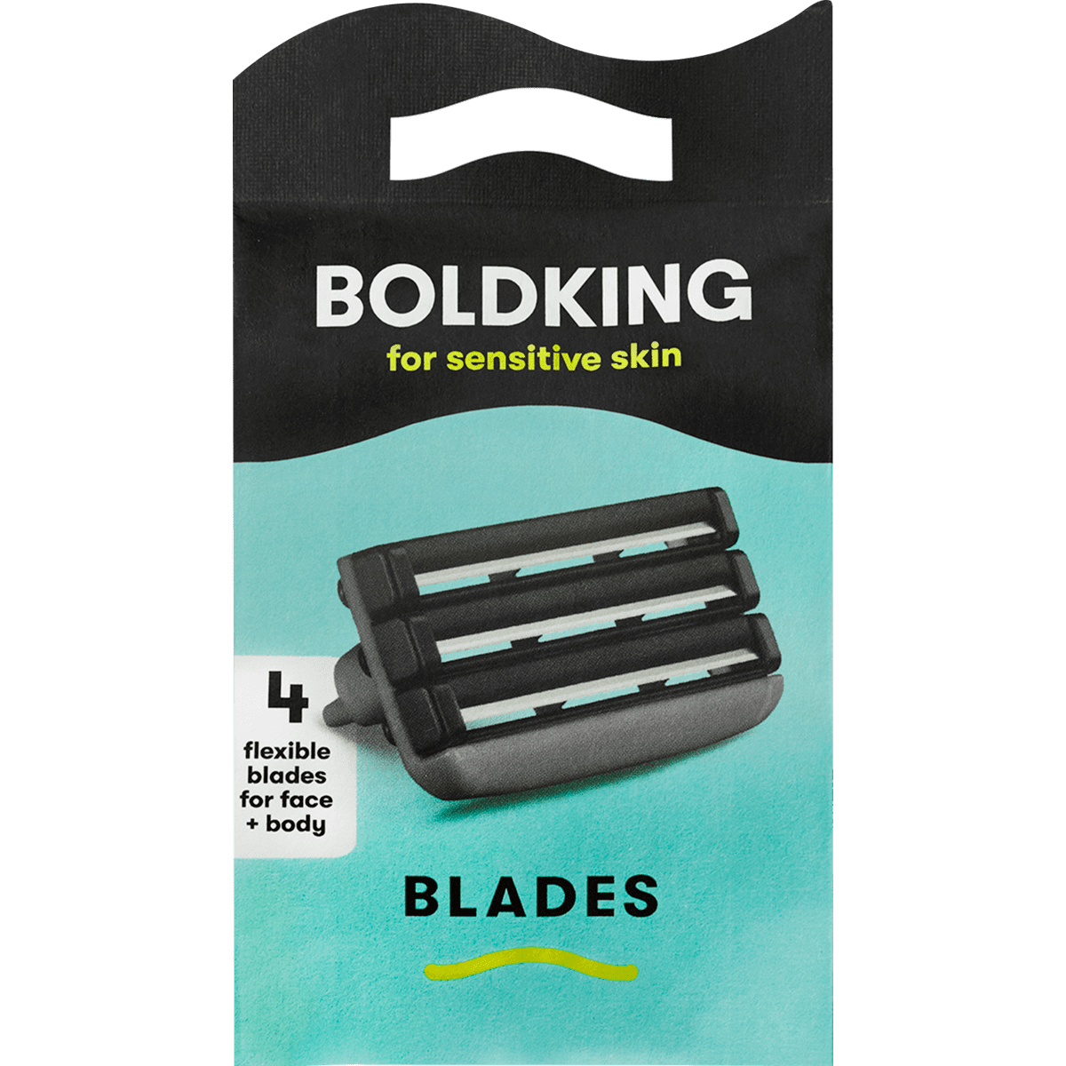Boldking Gevoelige Huid Navulmesjes 4 - 4 stuks