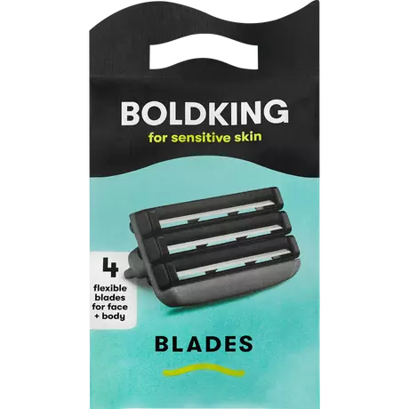 Boldking Gevoelige Huid Navulmesjes 4 stuks
