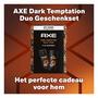 AXE Dark Temptation Toilettas Geschenkset 250ml + 150ml