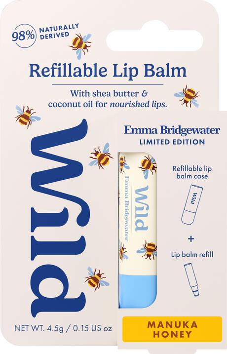 Wild Lip Balm Bee & Manuka Honey Starterpack
