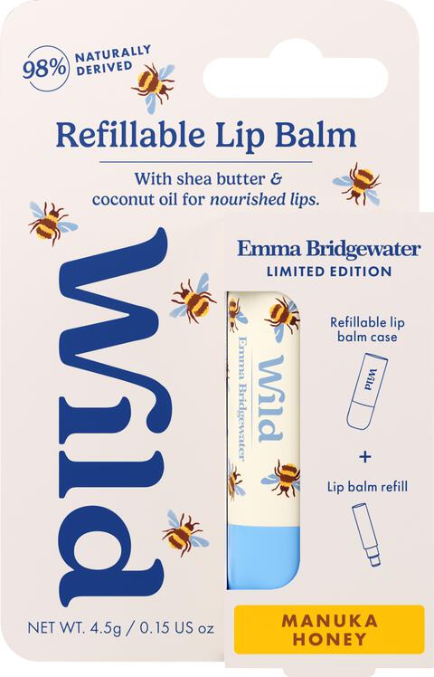 Wild Lip Balm Bee & Manuka Honey Starterpack