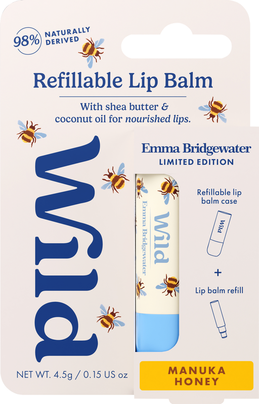 Wild Lip Balm Bee & Manuka Honey Starterpack