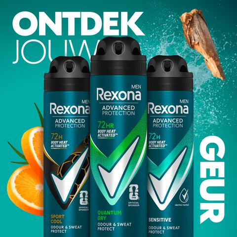 Rexona Men Advanced Protection Quantum Dry Deodorant Spray 150 ML