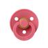 BIBS Colour Fopspeen Anatomisch Latex Maat 2 Dusty Pink/Coral 2 stuks