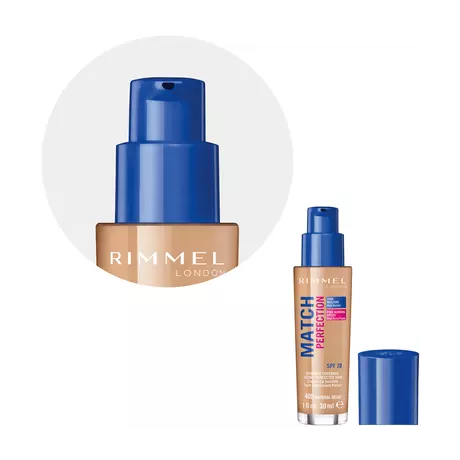 Rimmel London Match Perfection Foundation 400 Natural Beige