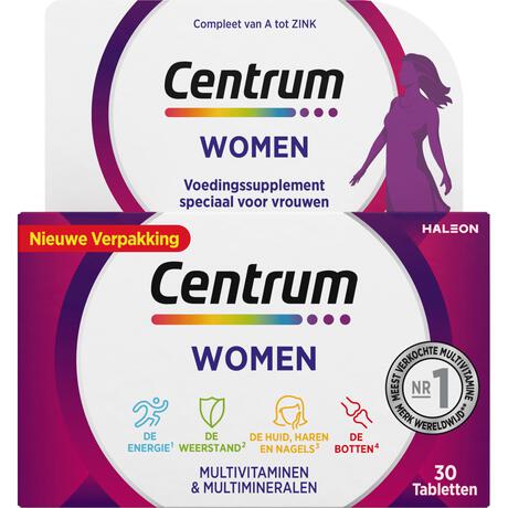 Centrum Women Multivitaminen Tabletten 30 stuks