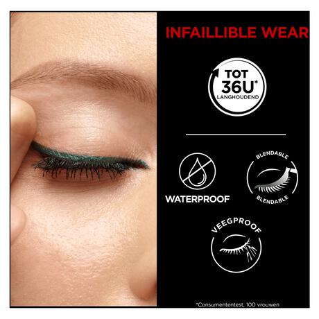L'Oréal Paris Infaillible 36H Grip Gel Automatic Waterproof Eyeliner Brown Denim 5G